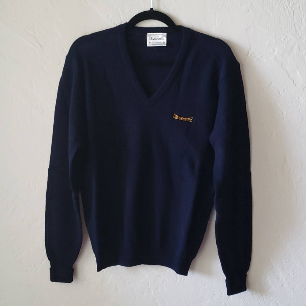 Vintage DEVONSHIRE Pure Lambswool Sweater